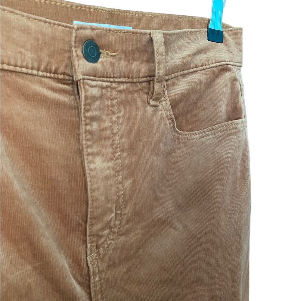 Loft gold brown corduroy high waist jeans - Picture 5 of 6